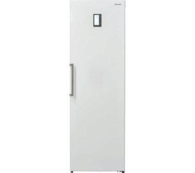 SHARP  SJ-L1350E3W Tall Fridge - White